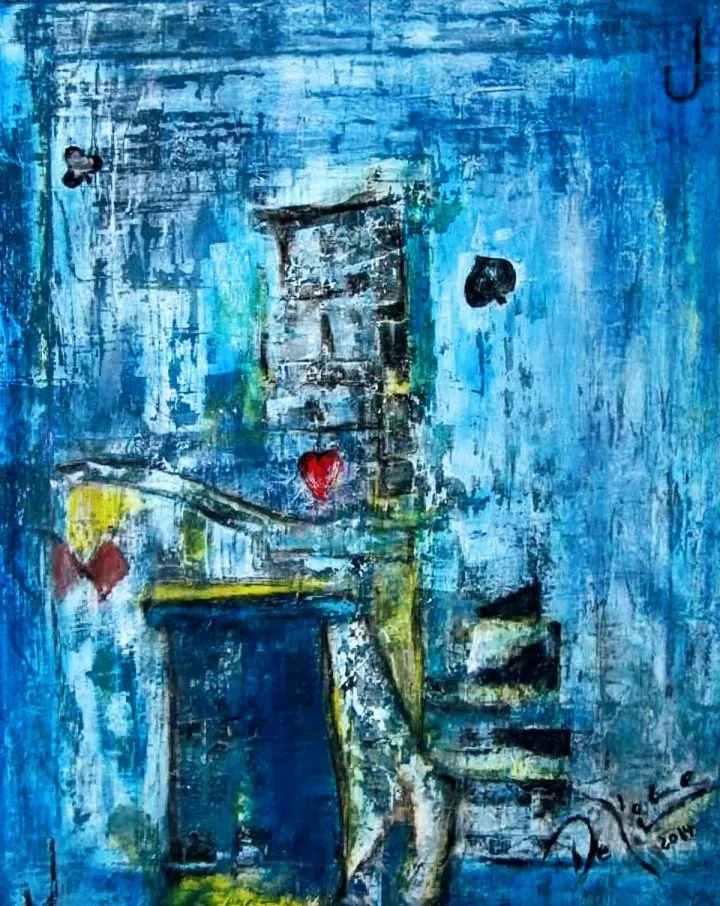 Le magicien, artwork by Jean-pierre Delisle
