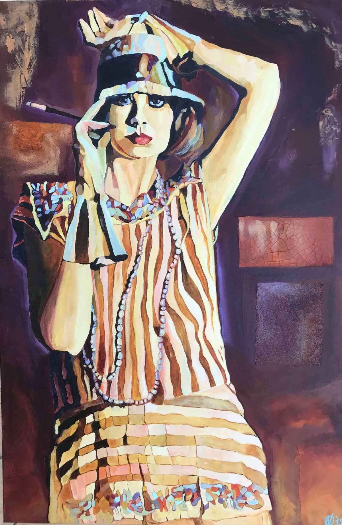 •Smoking Hot•, œuvre de Natalia Osenchakova