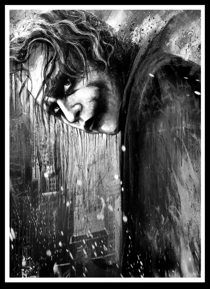 Joker BW -Anna Bulka, œuvre de Anna Marija Bulka