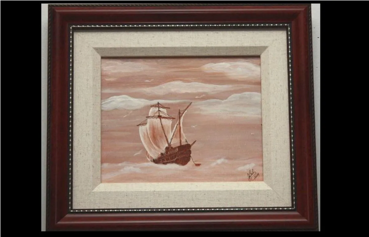 Marée basse, œuvre de Jocelyne Béland