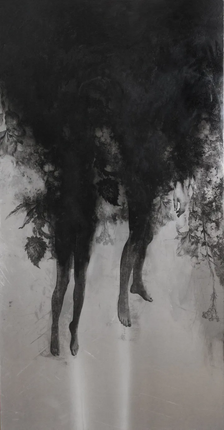 le jardin des sens, artwork by Marie-Josée Roy