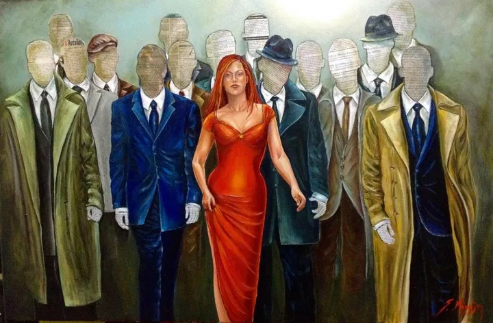 Its a man's world?, œuvre de Sofia Mamali