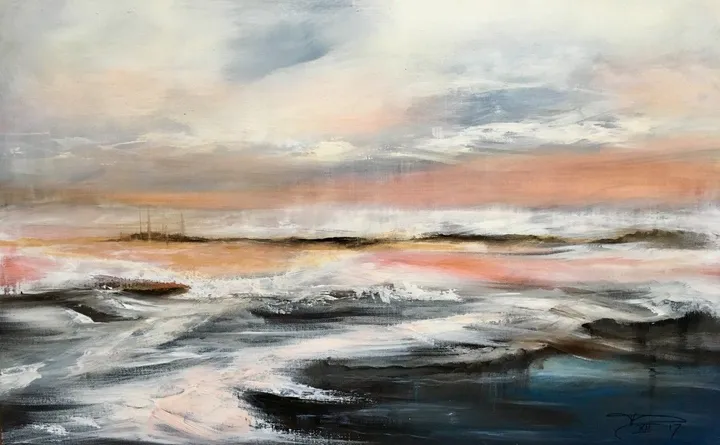 l ecume, artwork by Françoise AUGUSTINE