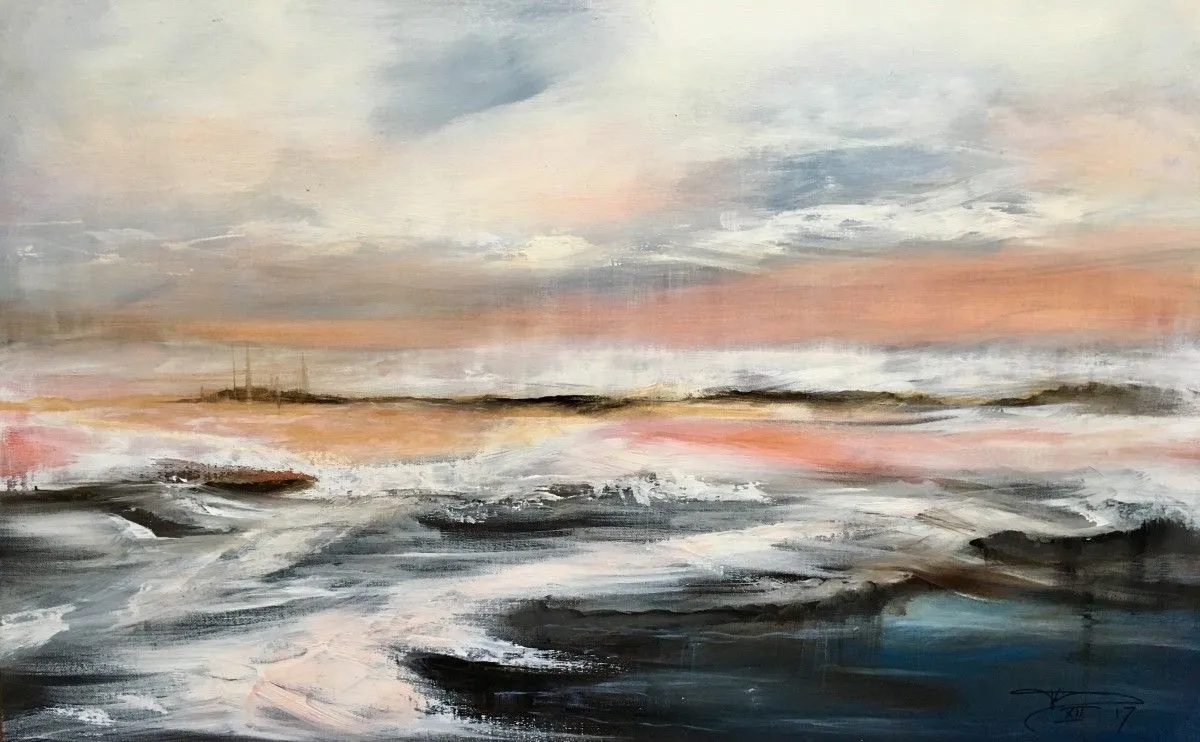 l ecume, artwork by Françoise AUGUSTINE