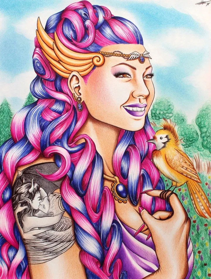 Harmony, œuvre de Grinh VU