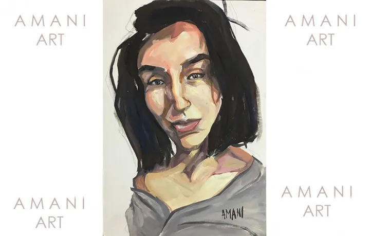 21st Century Selfie, œuvre de Amani Terzakis