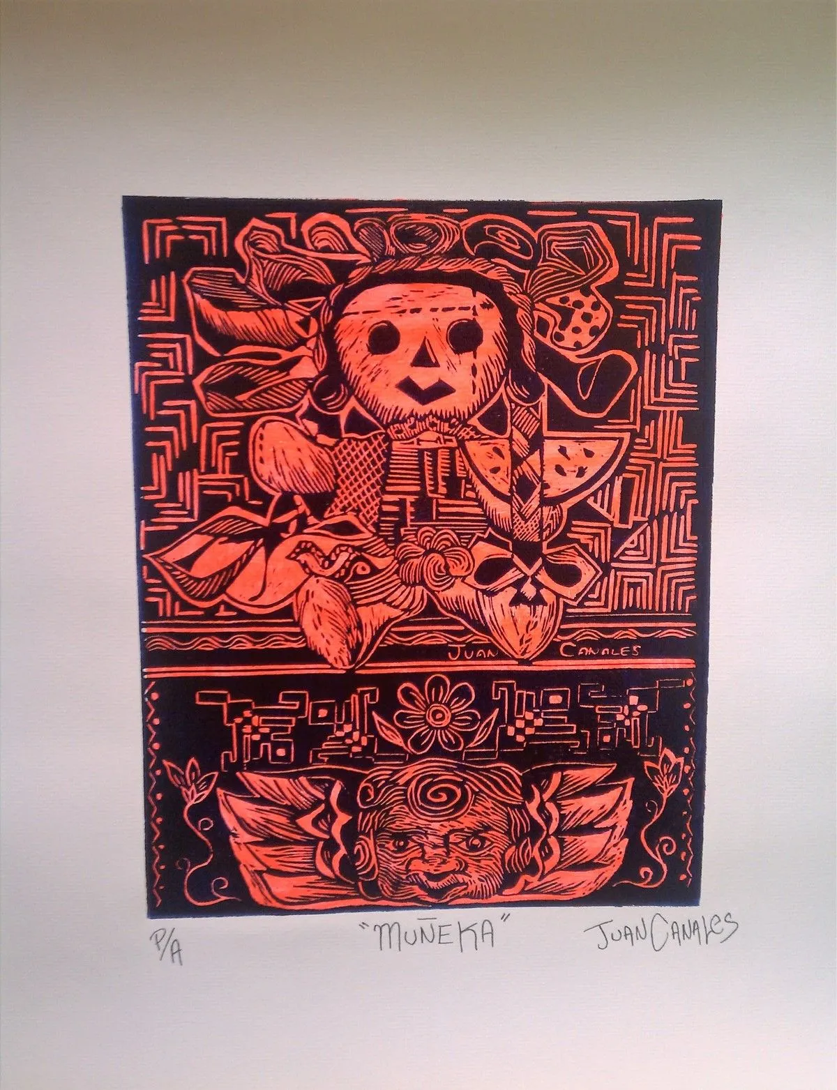 muñeka, artwork by JUAN CANALES