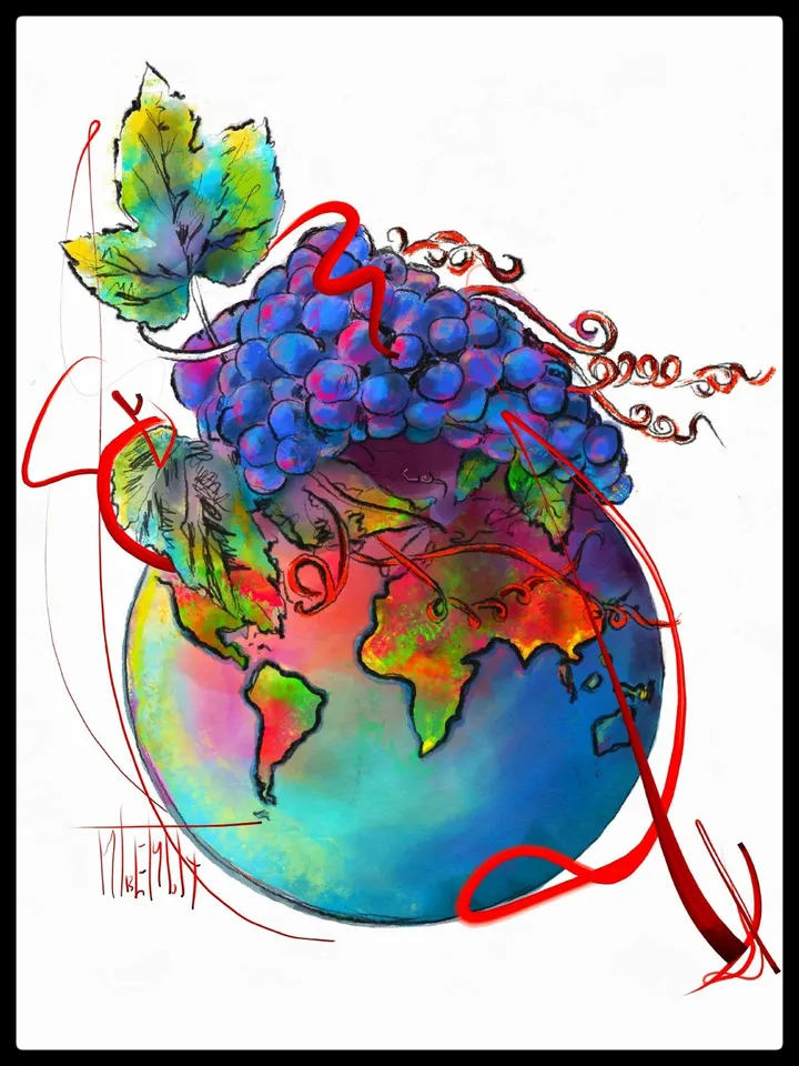 LE CHANT DE LA TERRE, artwork by MiCheline Tremblay