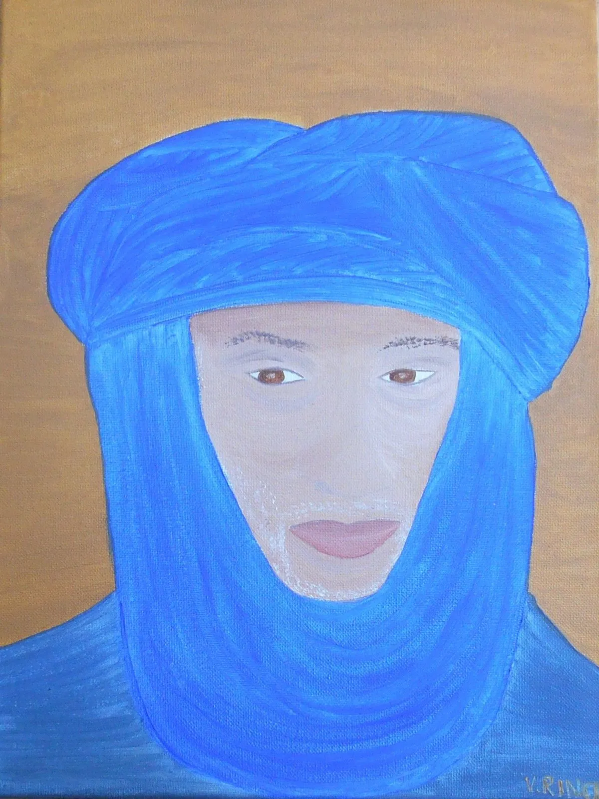 Touareg, artwork by Viviane RINCK