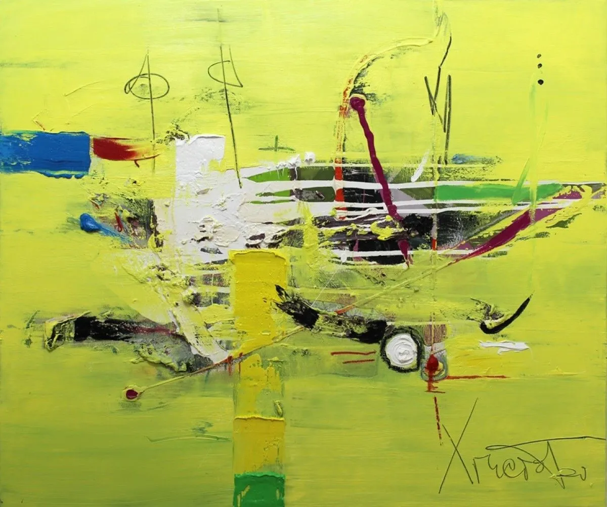 Yellow passion, œuvre de Hristo Bozukov