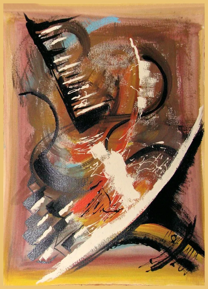 Impromptu no2, artwork by Klödy Tremblay