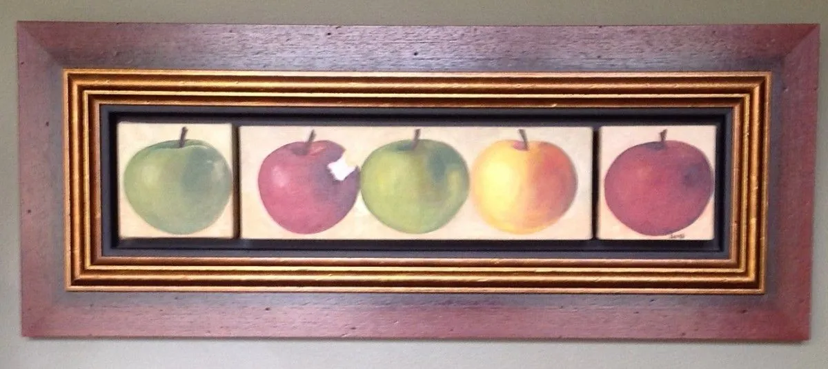 16- Pommes d'api, œuvre de Lynda Hamel