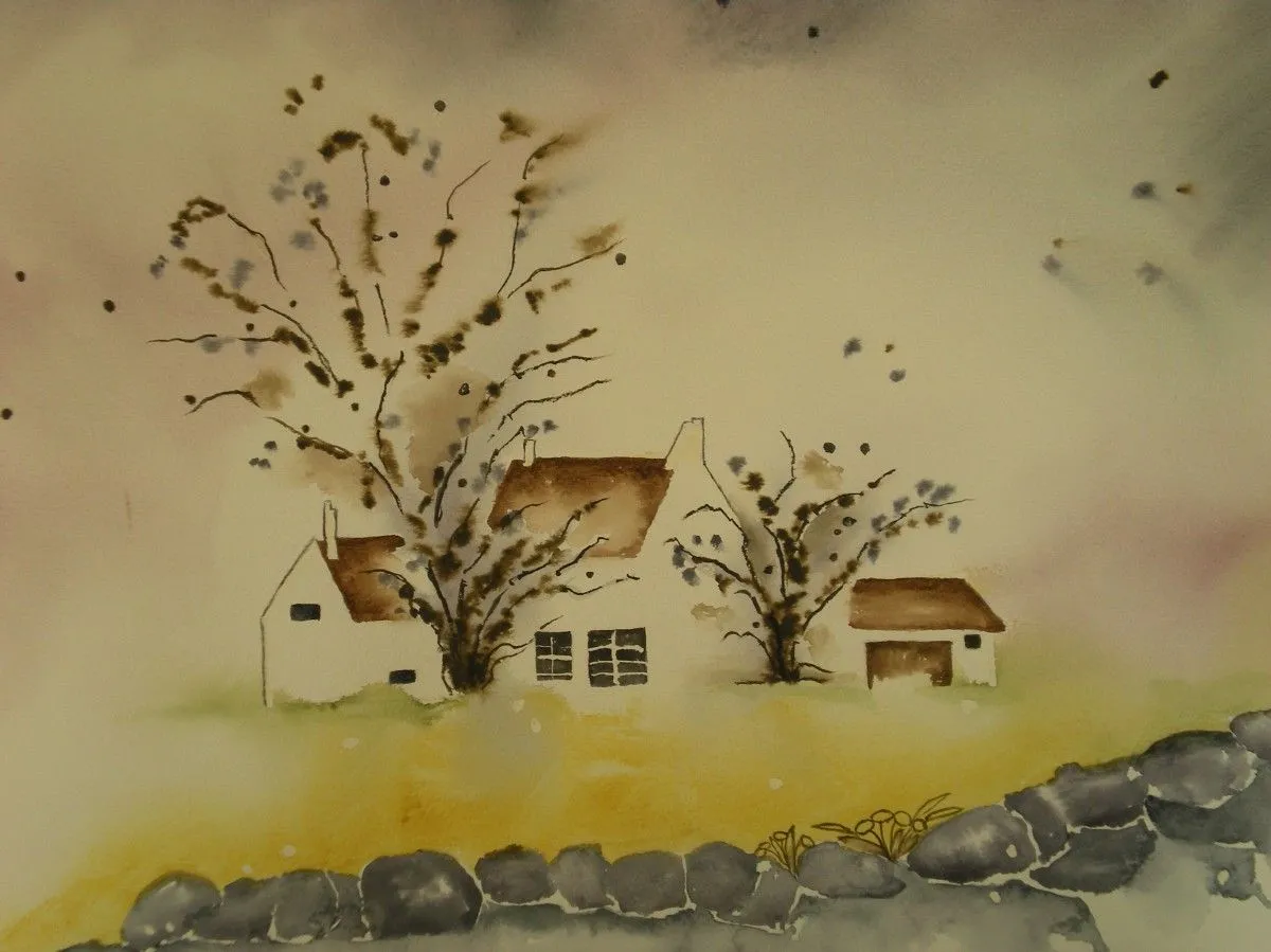 CARTE POSTALE, œuvre de Thérèse Hanot