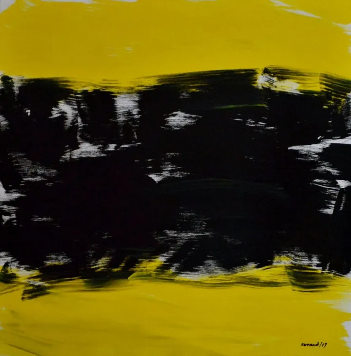 Composition 17-5, artwork by Marcel Renaud
