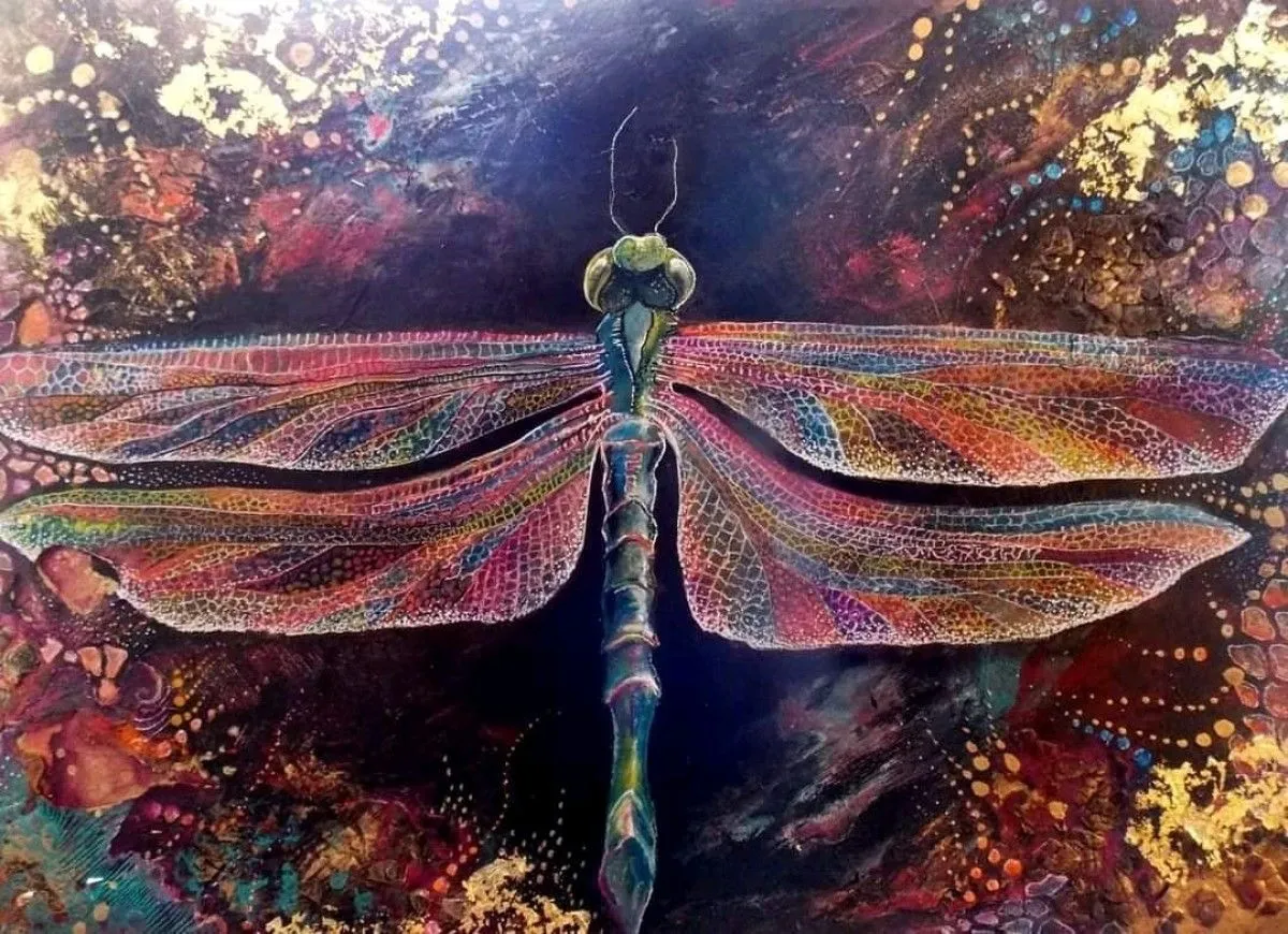 Dragon Fly, œuvre de Isabelle Le pors