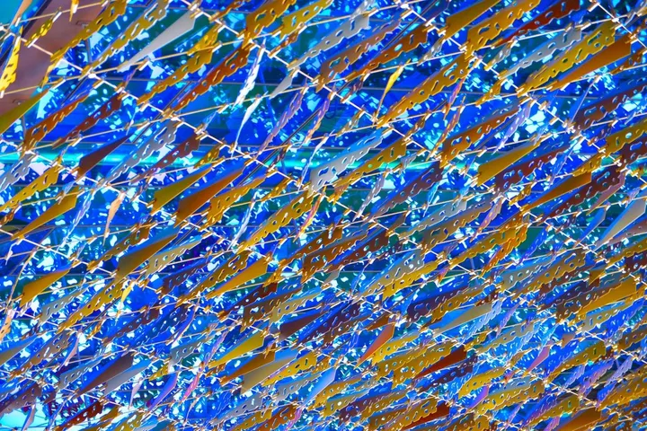 Steel Fish Scales, œuvre de Greg Sandoval