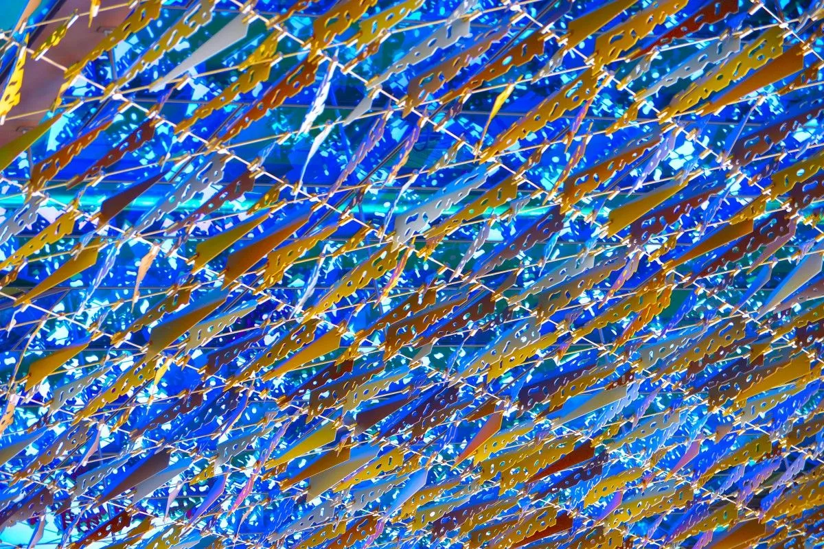 Steel Fish Scales, œuvre de Greg Sandoval