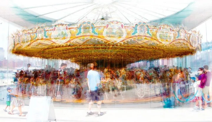 Carroussel, artwork by Eric Villeneuve