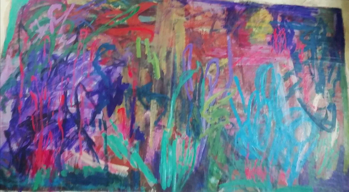color my garden, œuvre de Suzette Swart