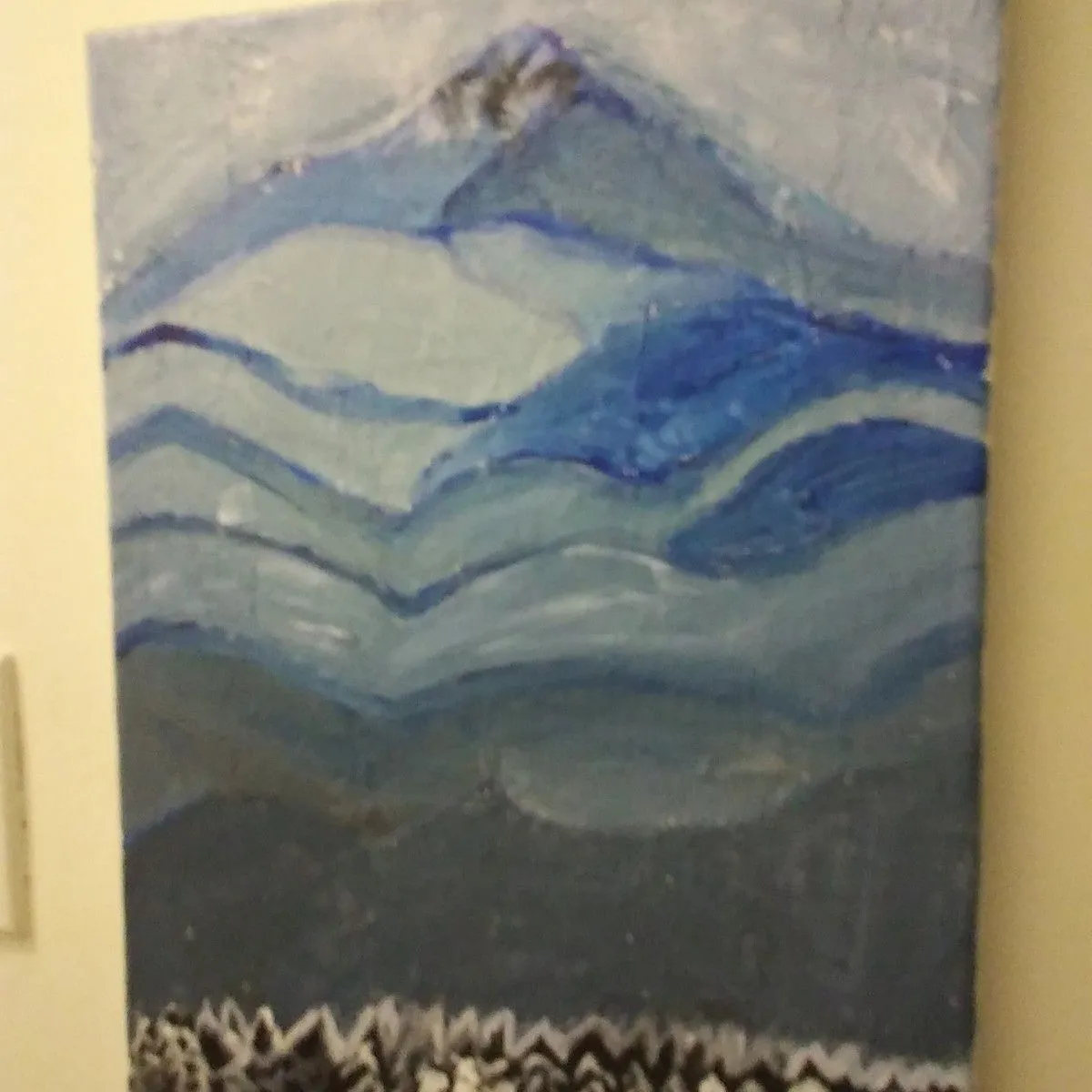 Mountain, œuvre de crystal chown