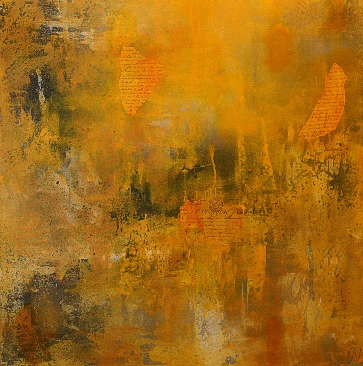 Parchemins, artwork by elio quinsky