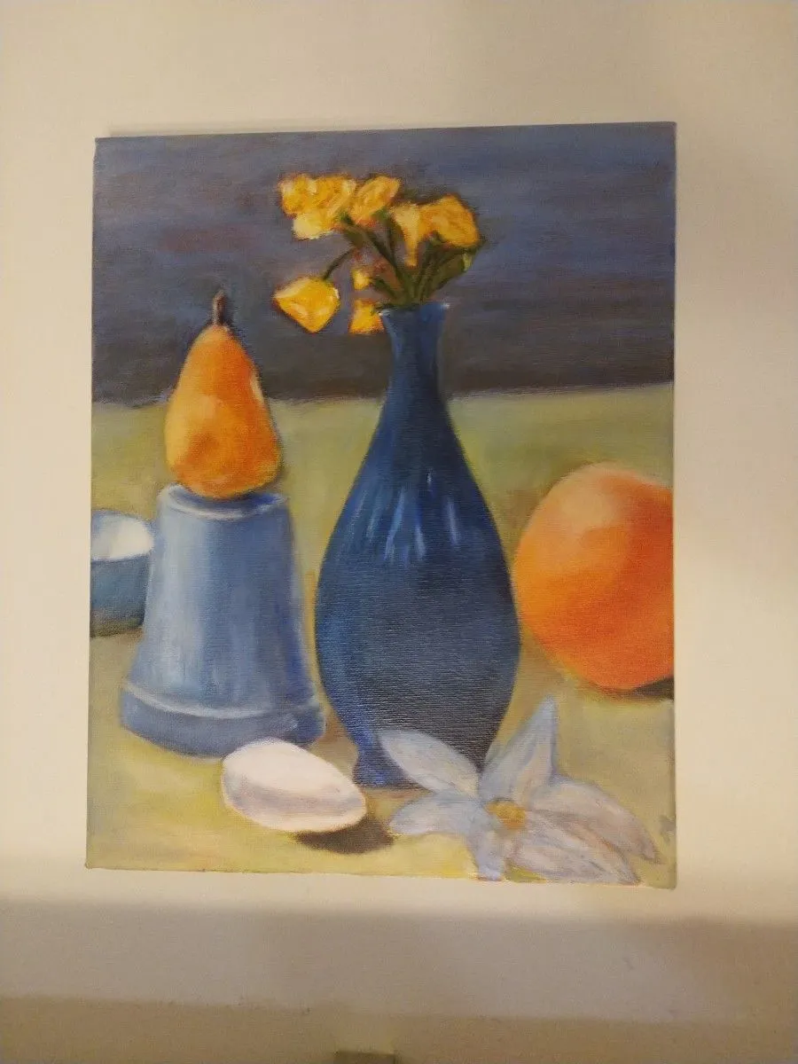 Fruit on pot, œuvre de Arun Davis