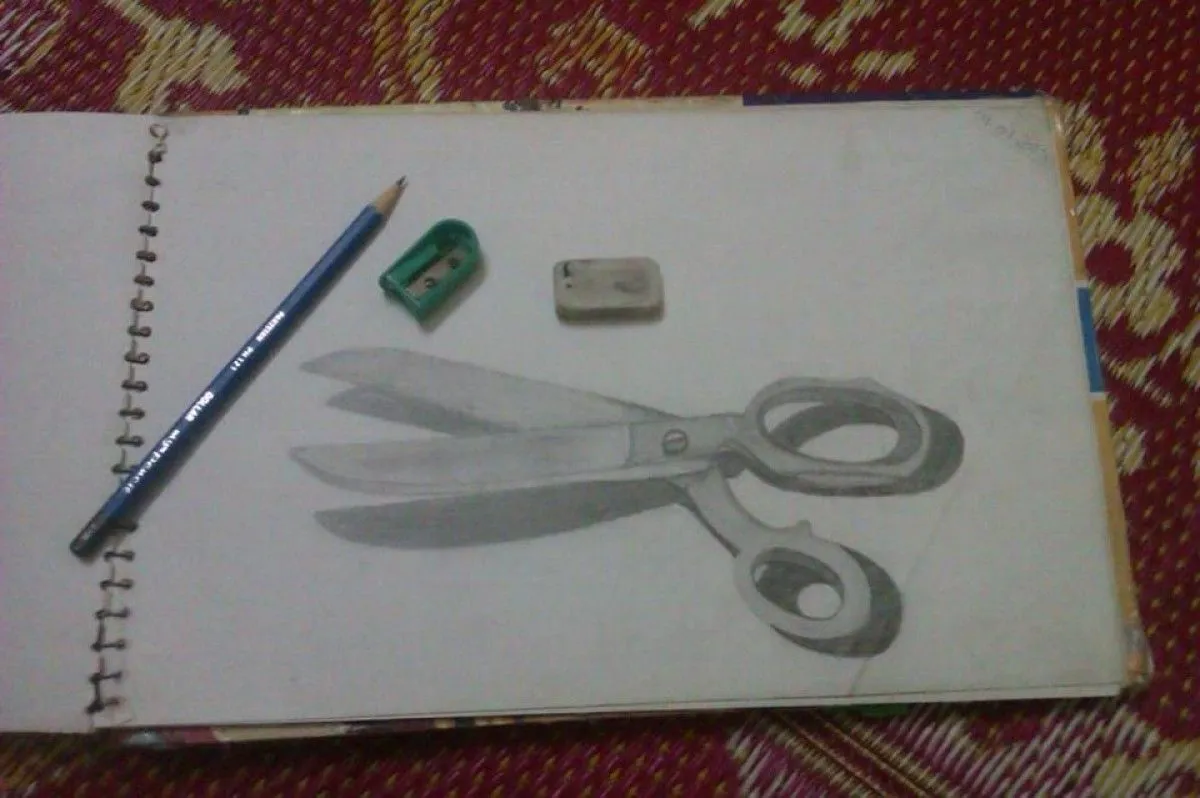 Pencil Work, artwork by IQra Dar