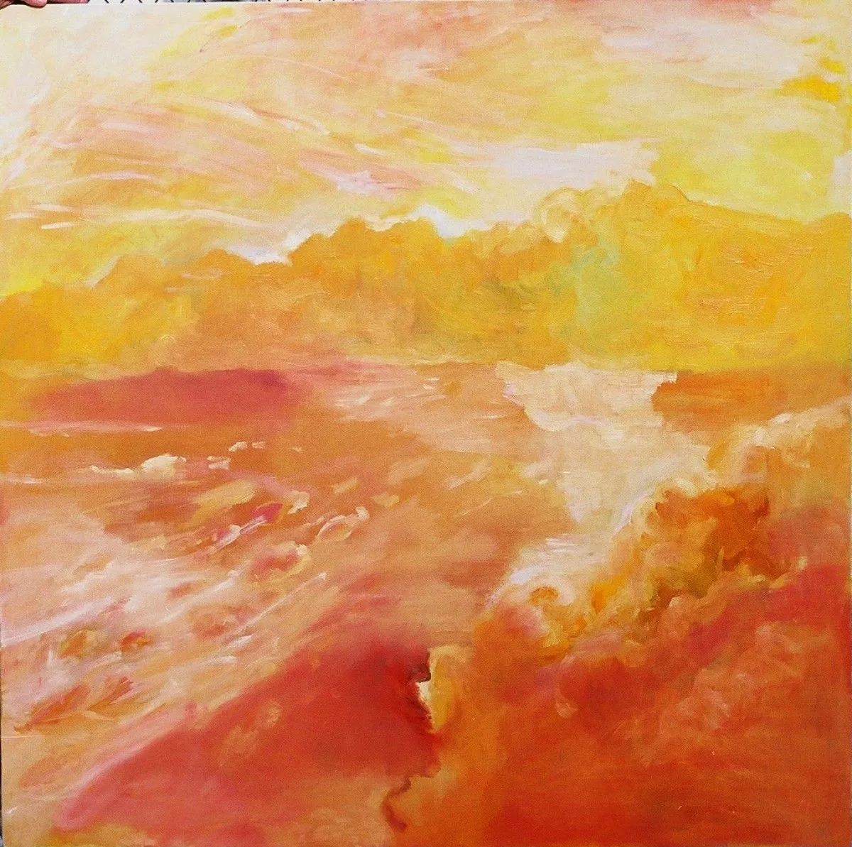 the stratosphere at sunset, œuvre de Dragos Botezat