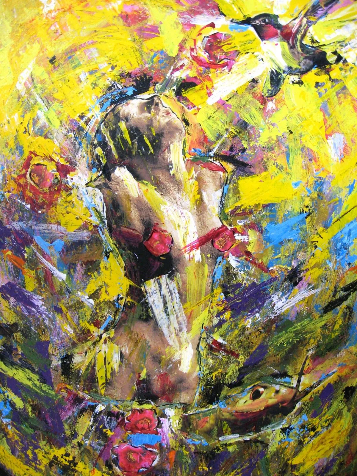 Daughter of the Sun, artwork by Barbara Dametto