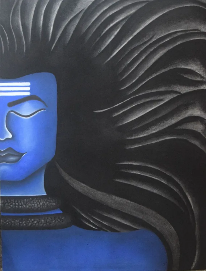 KAALKUT "The manifestation of death", œuvre de Neha Sharma