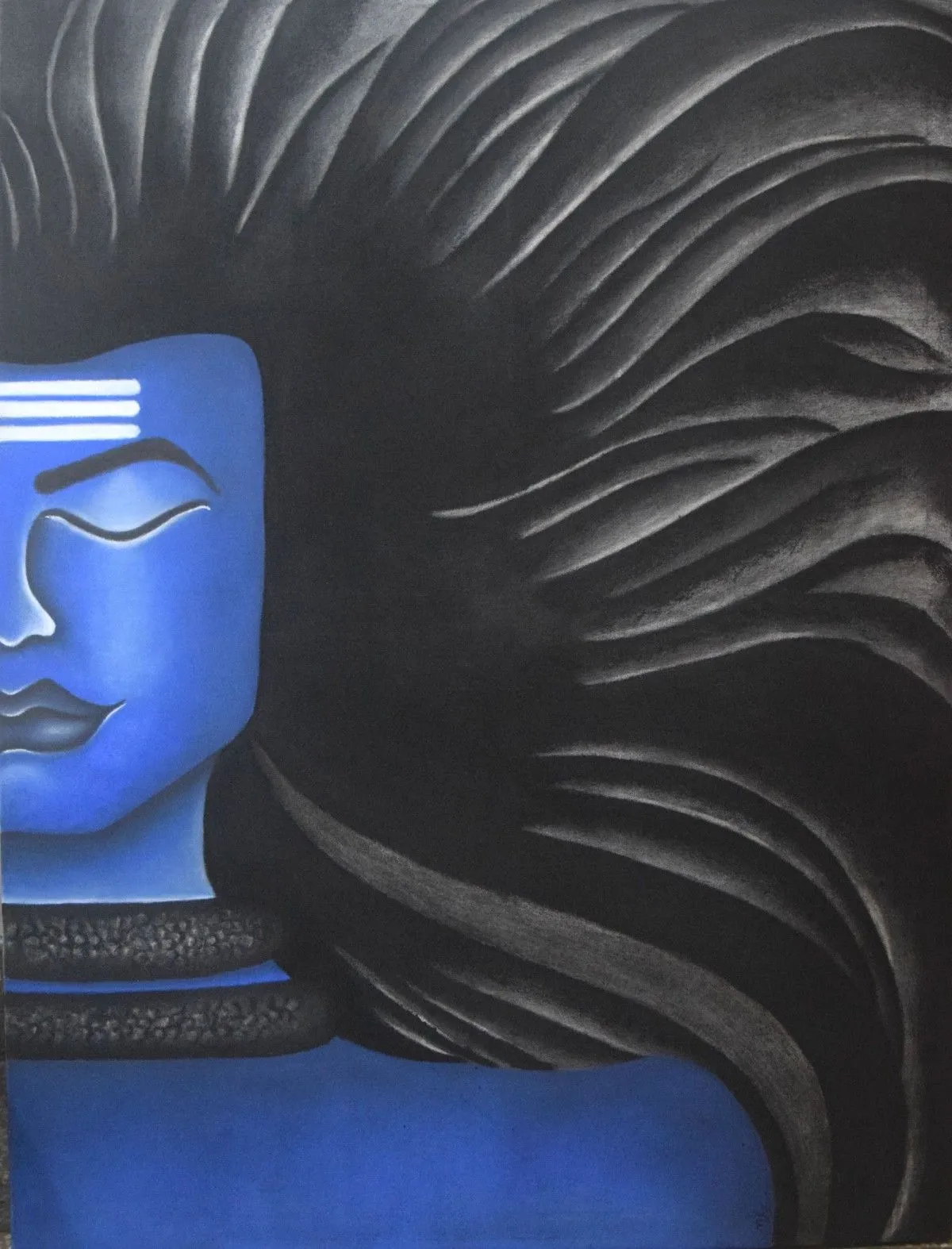 KAALKUT "The manifestation of death", artwork by Neha Sharma