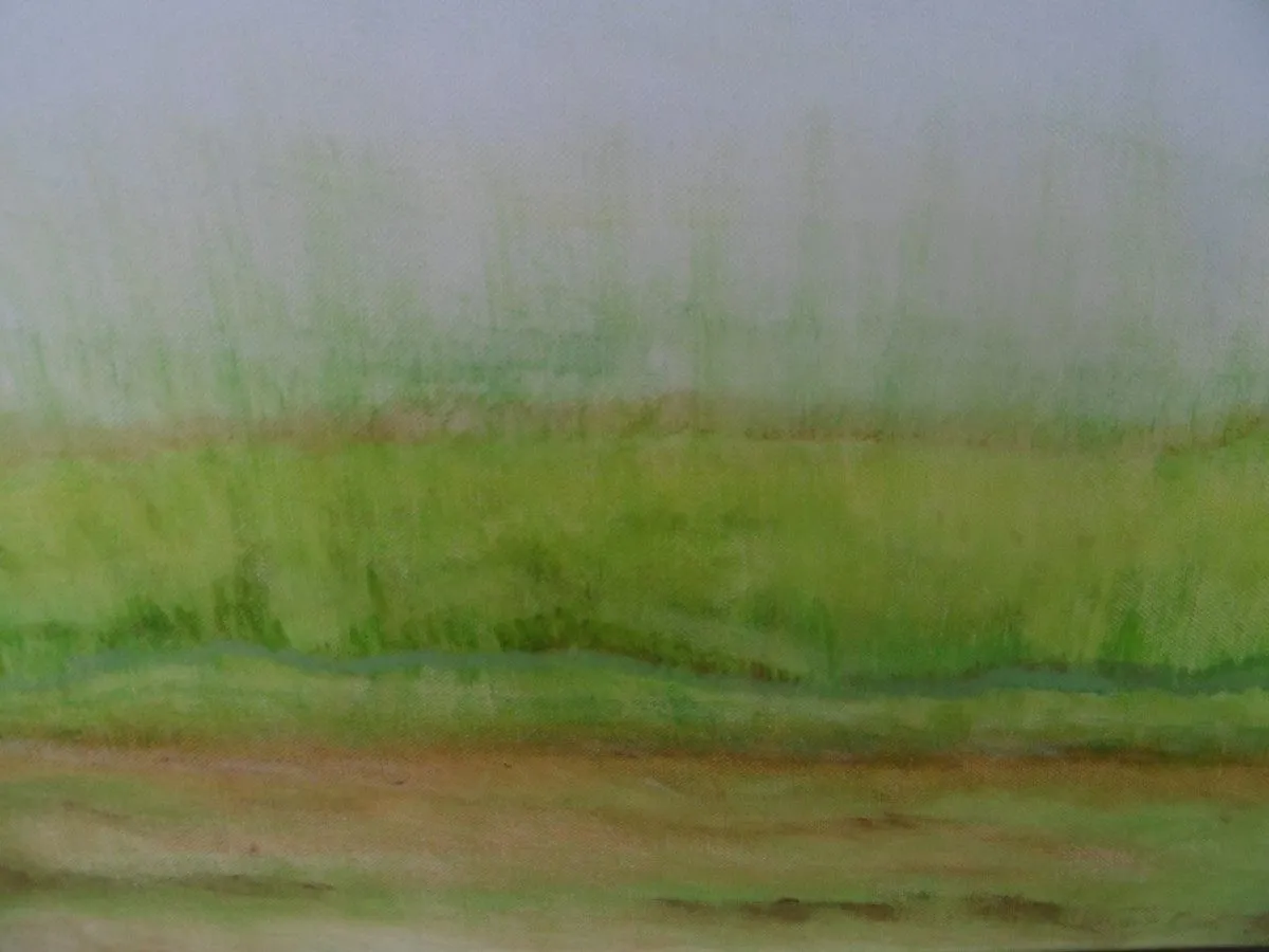 le chemin, œuvre de Maryline Jouve