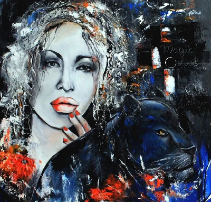 Magic Love, œuvre de Johanne Hebert Coulombe