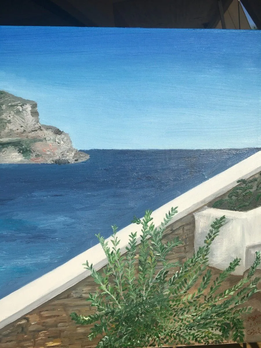 Folegandros island Greece, œuvre de Chris Petsas