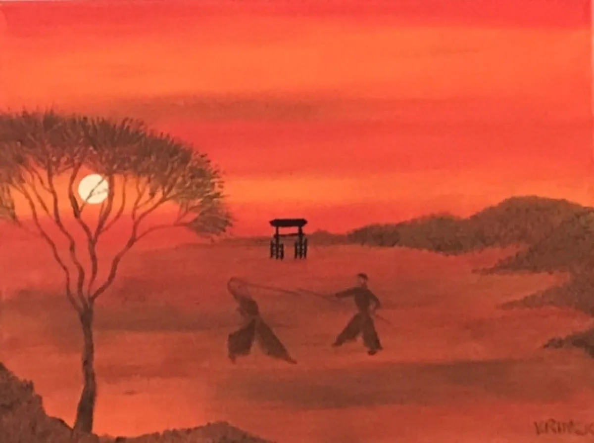 duel, œuvre de Viviane RINCK