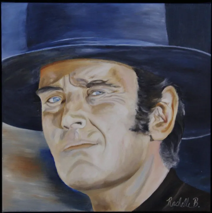 Once Upon a Time in the West -- Henry Fonda, œuvre de Rachelle Beaudry