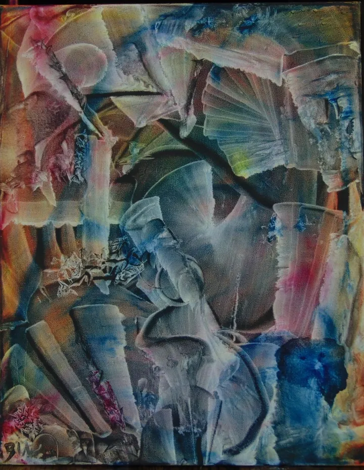 N°78 sans titre, artwork by Bernard Waechter