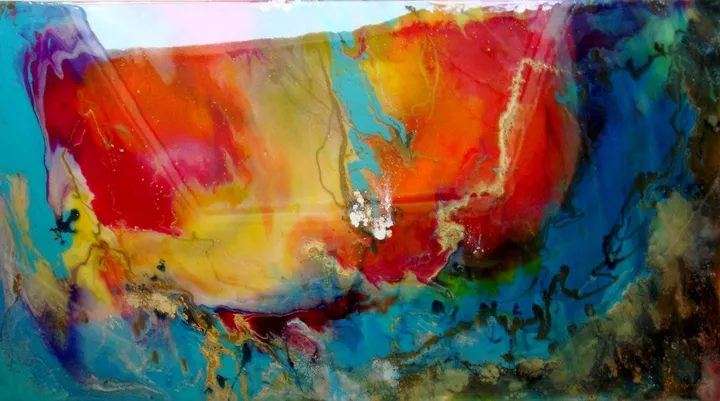 Melody of the Sunset, œuvre de IRINI KARPIKIOTI