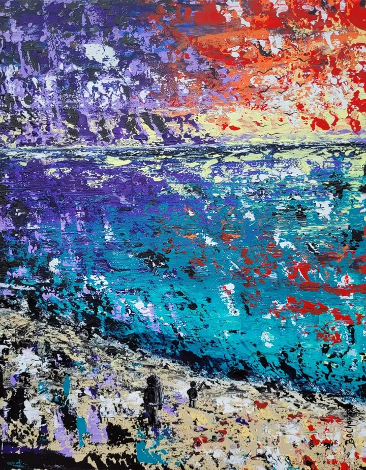 La fin des saisons, œuvre de Chantal Bochamp