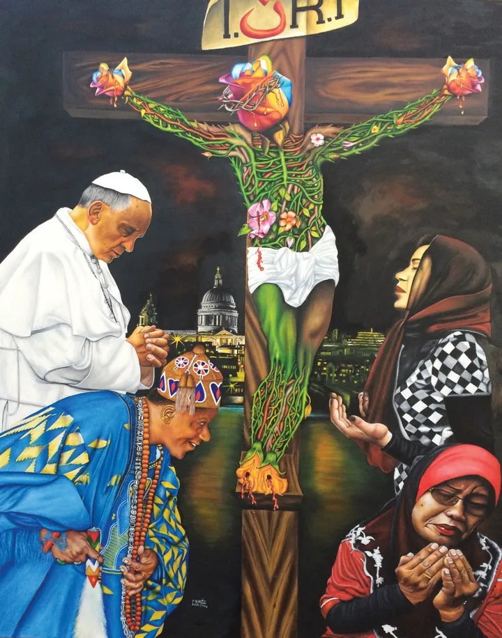 The Bleeding Roses, œuvre de O. Yemi Tubi