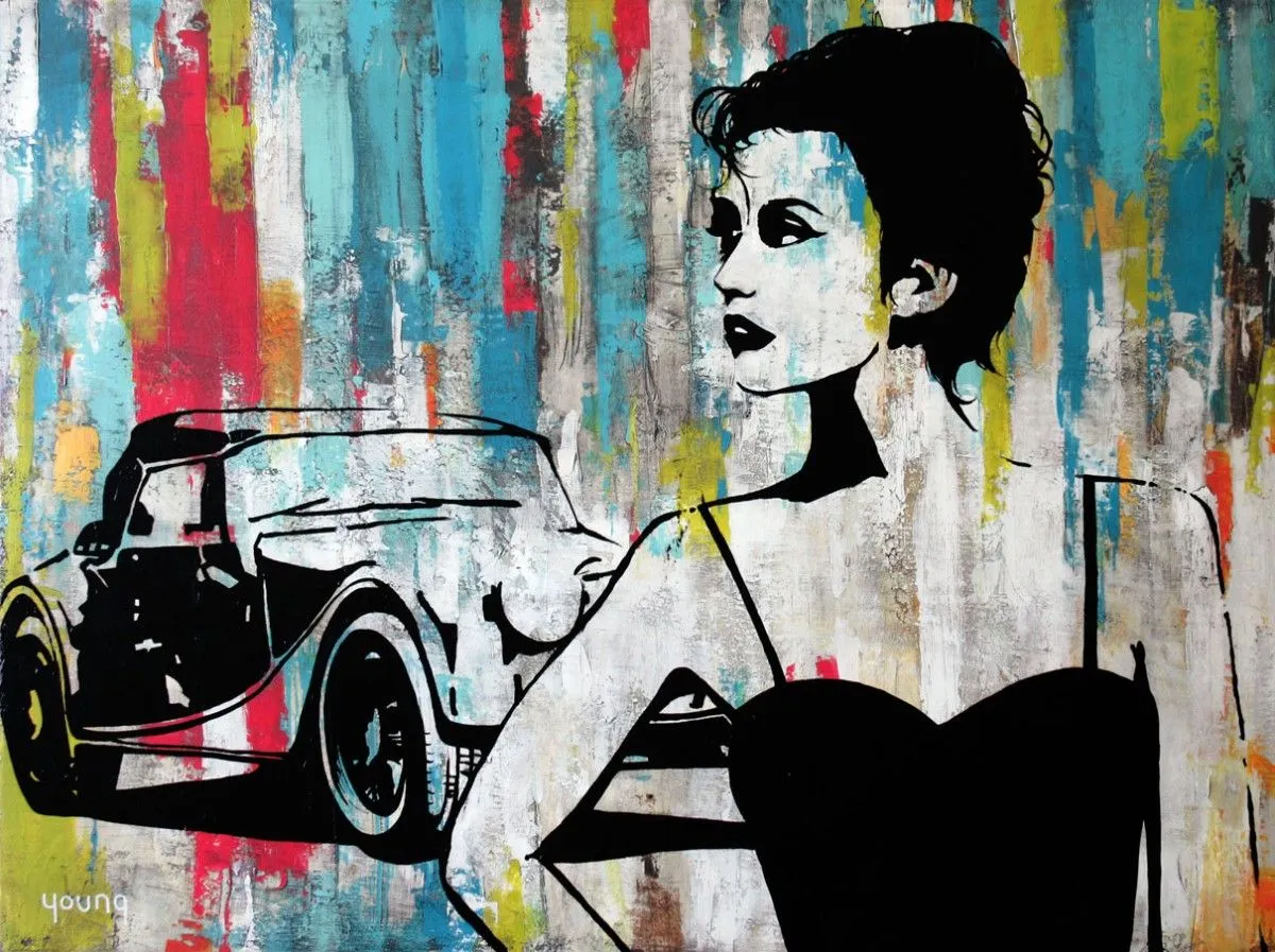 Charme d'époque, œuvre de Steve Young