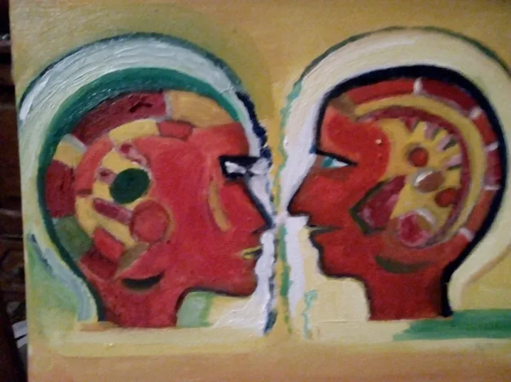 they met each other, œuvre de Mile Vilotijevic