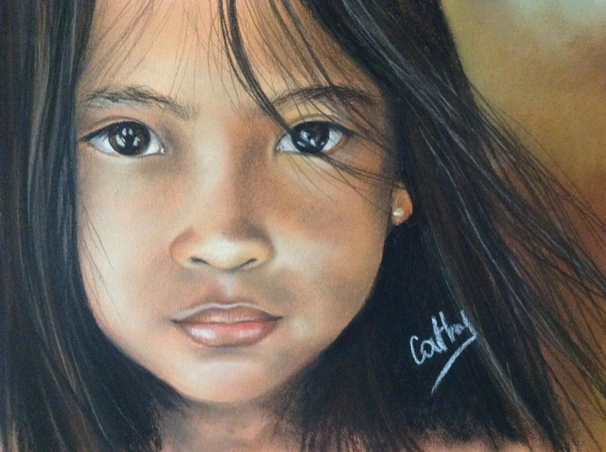 Lilou, artwork by Cathy Catala