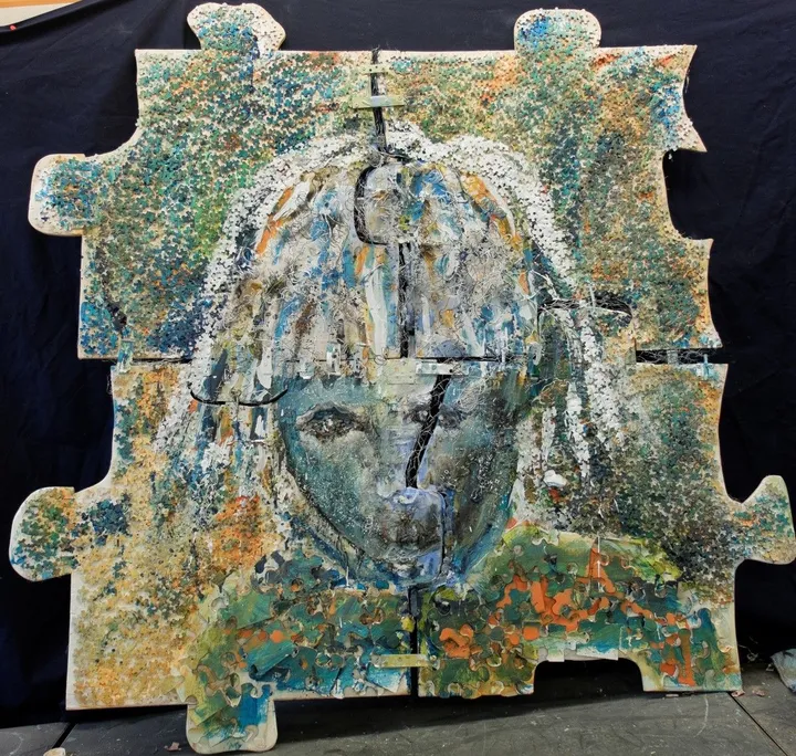 la fracture, artwork by Marjorie Lafrenière