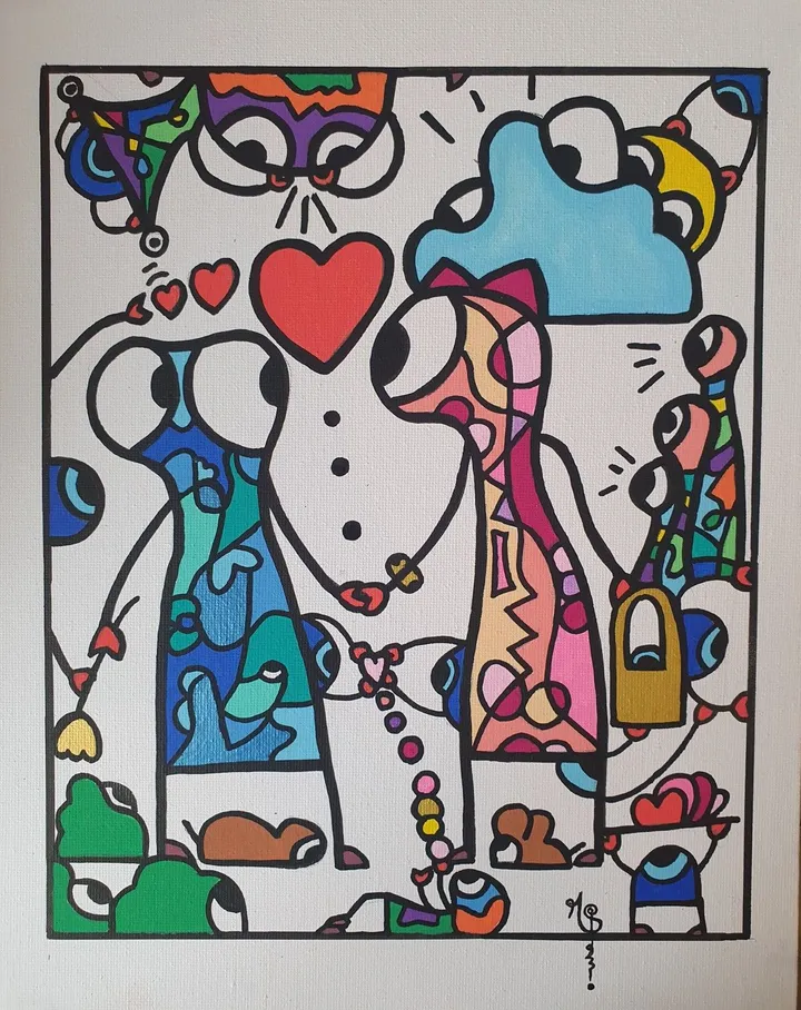 Love, artwork by Malisu Art