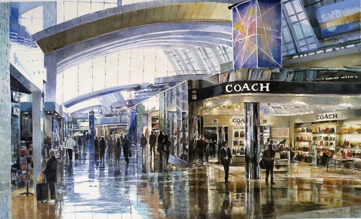 LAX, artwork by Misure Nien