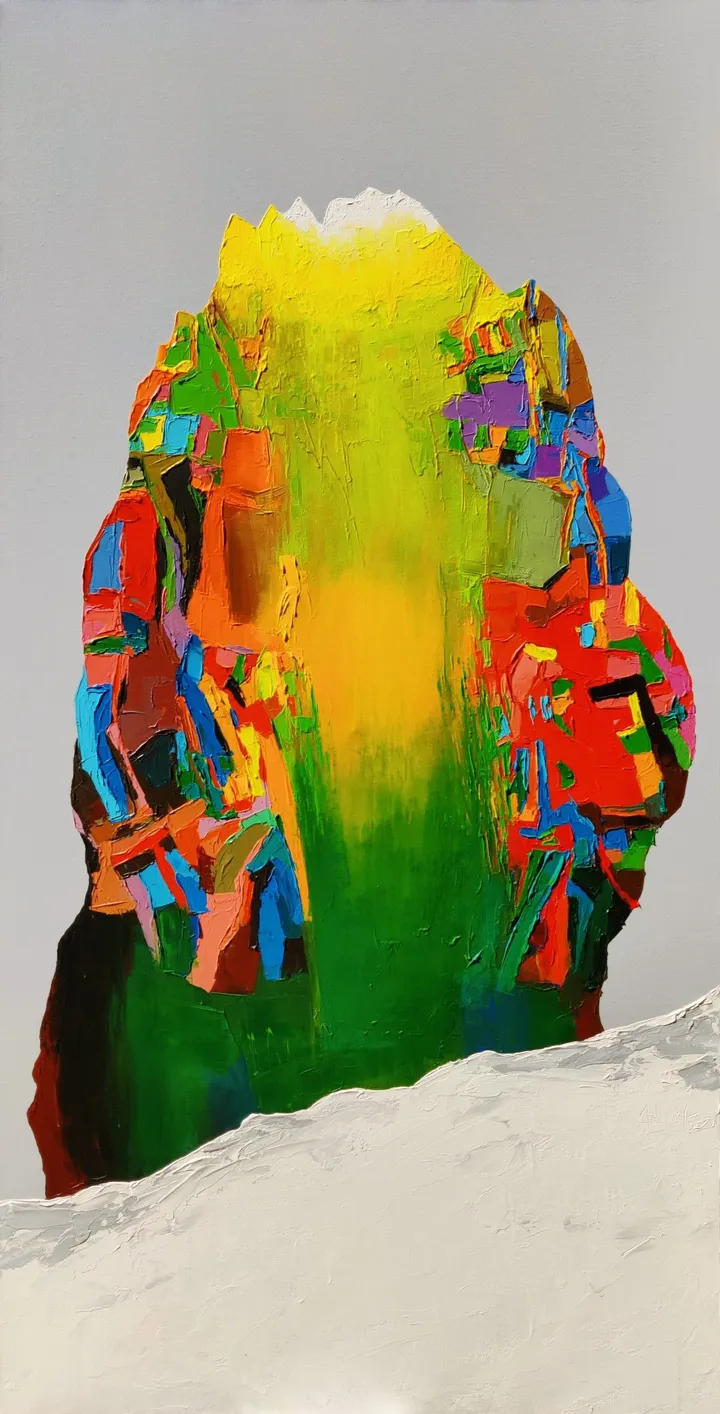 Mystery of God 5, artwork by Abhishek Kumar