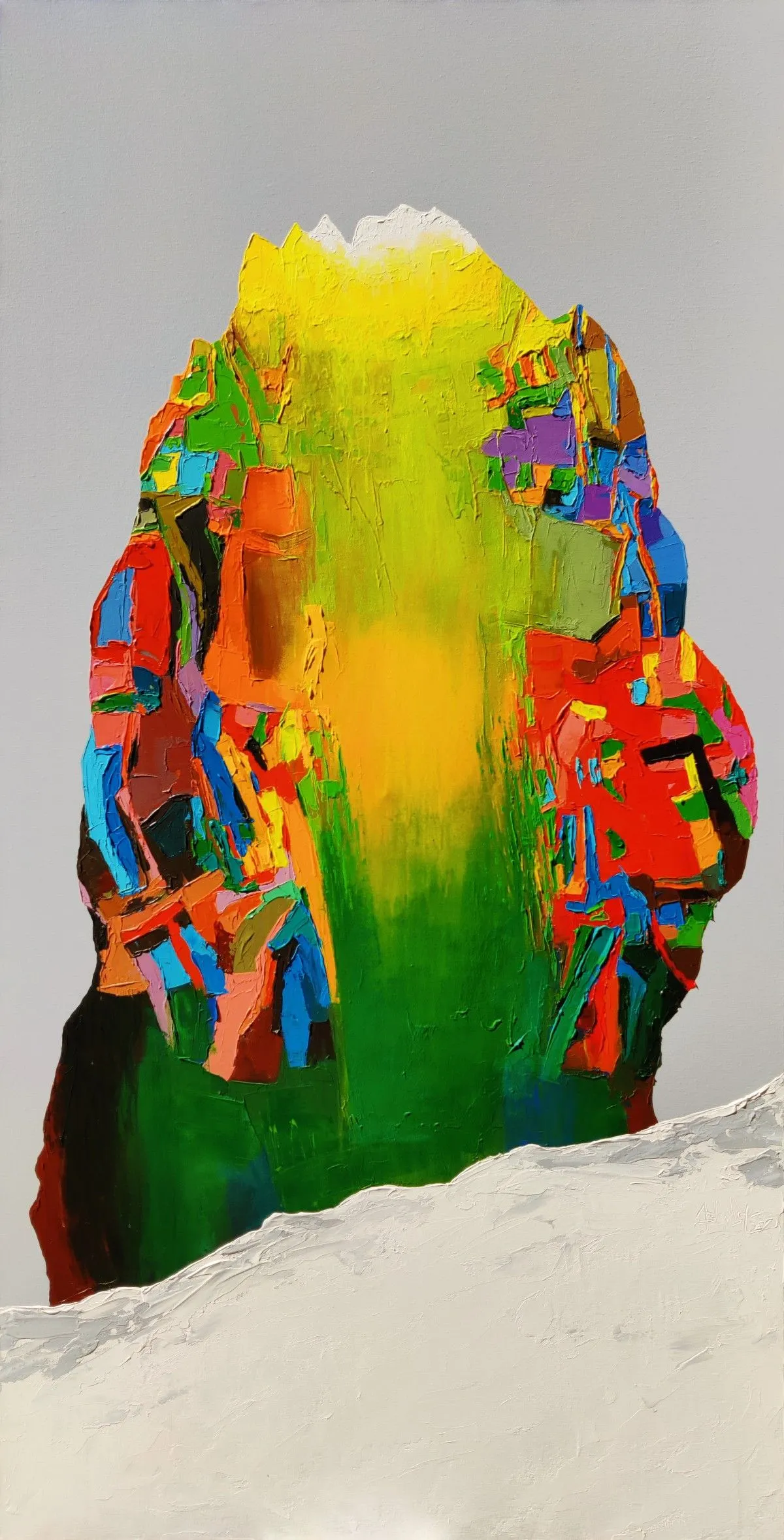 Mystery of God 5, œuvre de Abhishek Kumar