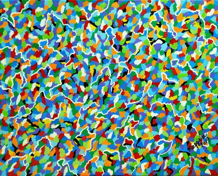 Waves framed, œuvre de Maggie Lee