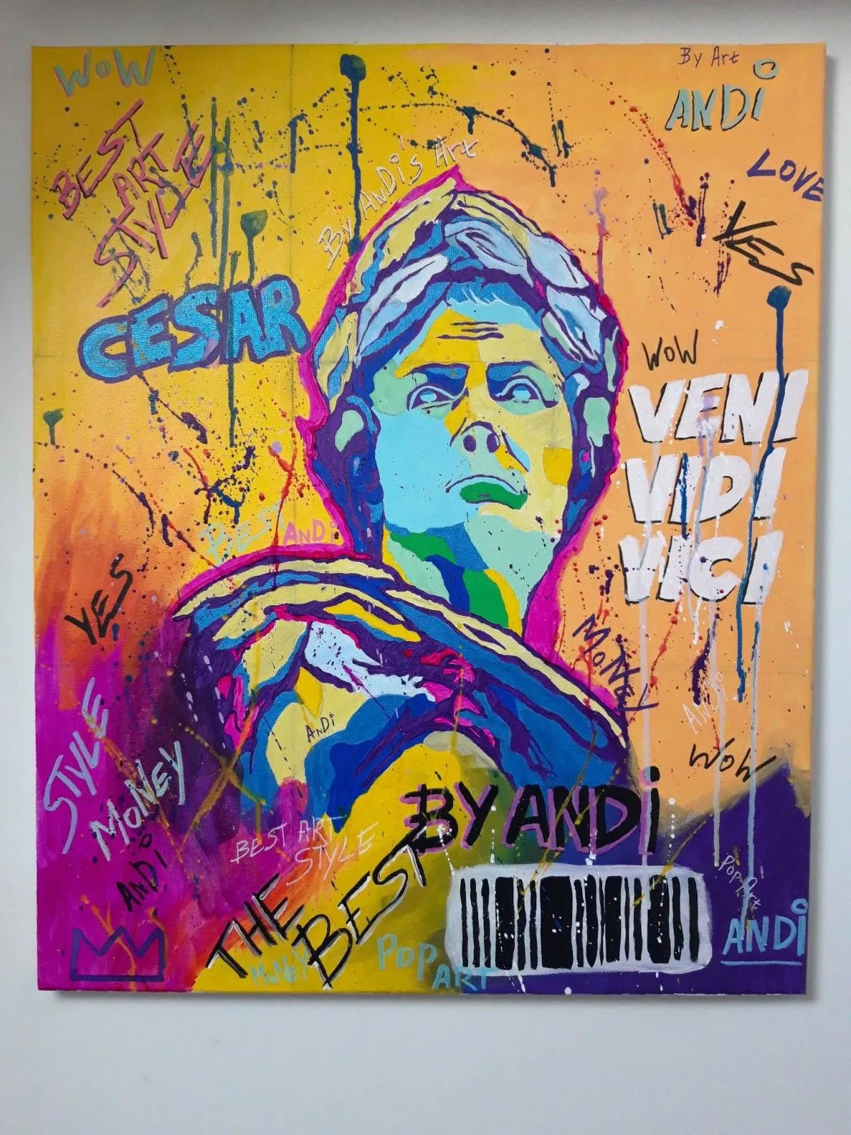 Jules Cèsar, artwork by Andi Hristov